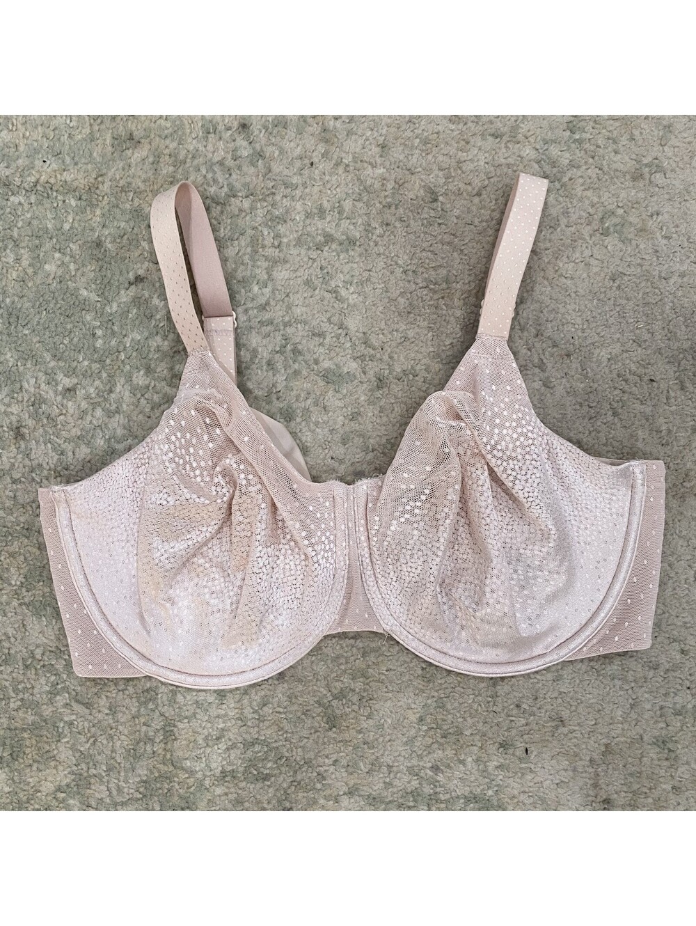 Wacoal Back Appeal Underwire Bra - Size 36G - Pink - # 855303